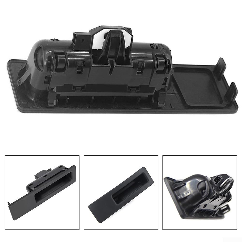 Interruttore a pulsante per maniglia portellone posteriore per BMW F10 F11 Serie 5 2010-2015 F25 X3 2010-2017 F26 X4 F15 X5 F16 X6 SUV 2014-2017 senza telecamera posteriore ABS Materiale OEM