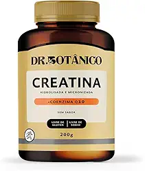 CREATINA HIDROLISADA E MICRONIZADA + COENZIMA Q10 200G DR. BOTANICO