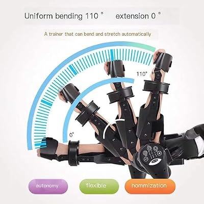 DAZULI Arm Rehabilitation Device, Elbow Joint Rehabilitation Training Device Hinged Elbow Brace Arm Exerciser with Remote Control & Intelligent Timing for Stroke Hemiplegia Patients,Right
