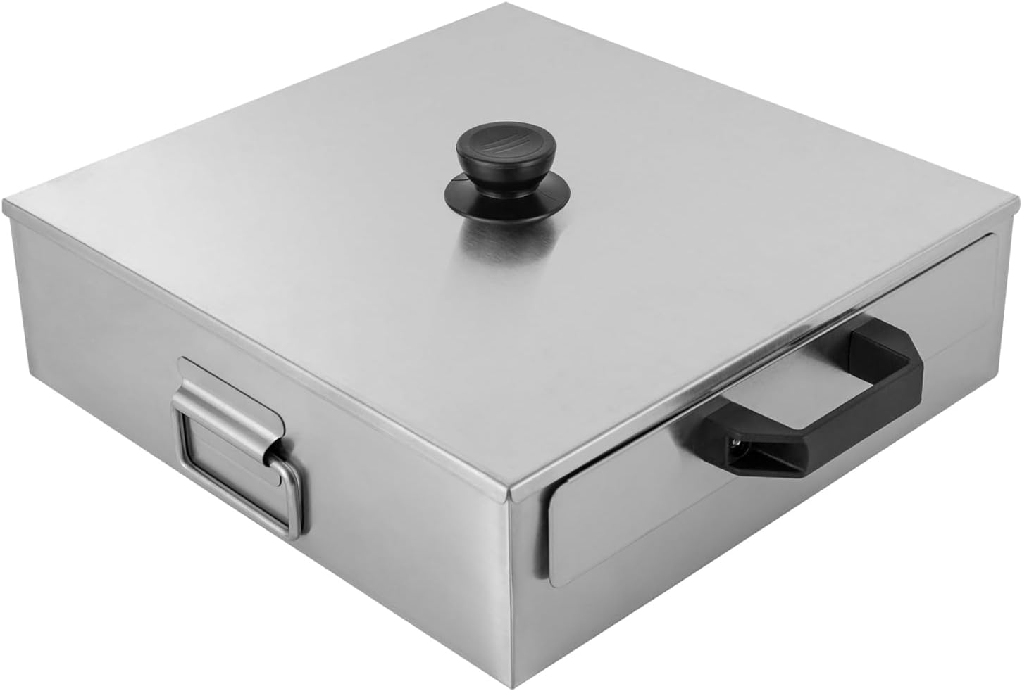 1-Layer Rice Noodle Roll Steamer Rice Noodle Rolls Machine with Handle and 2 Trays Stainless Steel Cookware for Gas Stoves and Induction Stoves