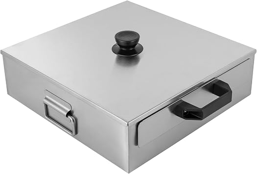 Cantonese Rice Noodle Roll Machine - 304 Stainless Steel 1-Layer Steamer with Extra Tray, Commercial Dim Sum Maker for Cheung Fun