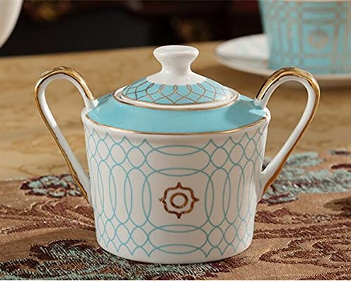 Nfguy Ceramic Coffee Set Breakfast Milk Tea Cups & Saucers Pot Drinkware 11 Pieces Wedding Gifts Birthday Presents #TOP2