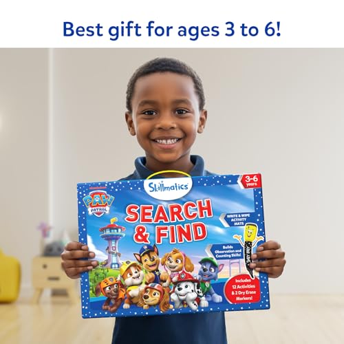 Image of Skillmatics Search and Find - PAW Patrol, Preschool Activity, Gift for Kids