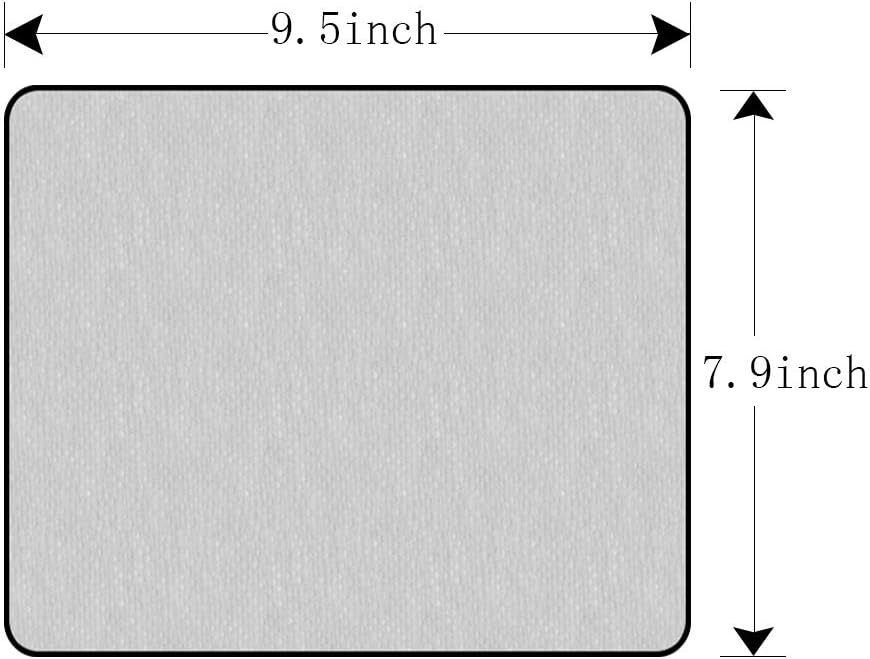 Penguin Gaming Mousepad 3D Penguin Inverted Image Blue Mouse Pad Mouse Mat for Computer Desk Laptop Office 9.5 X 7.9 Inch Non-Slip Rubber - Image 5