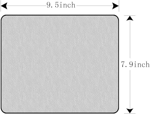 Miniatura 5 de Alfombrilla de mouse para juegos de fútbol y fútbol, color verde, tapete de mouse para computadora, escritorio, laptop, oficina, 9.5 x 7.9 pulgadas,