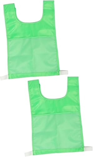 VANZACK Chaleco de juego de malla para niños, chaleco cognitivo, chaleco reflectante, chaleco de fútbol acolchado, chaleco deportivo de utilería