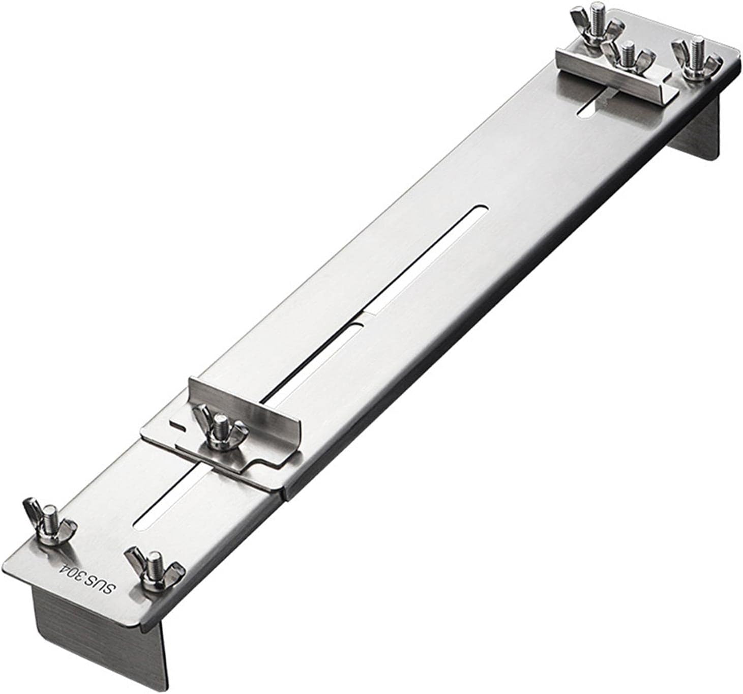 gazechimp Sink Sharpening Stone Holder Whetstone Holder Easy Honing Sharpener Non-Slip Bracket Sink Bridge for Restaurants 2.76"-9.45" Whetstone