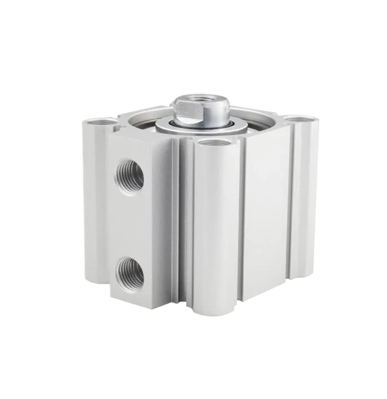Vérin compact double effet à force de poussée stable, alésage 32 mm et course sur mesure