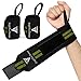Beast AT Least Weight Lifting Wrist Wraps – 18” Cotton Wrist Support with Thumb Loop – Gym Straps for Workout Powerlifting Weightlifting Fitness Strength Training, Stiff Wrist Straps (Dark Green)