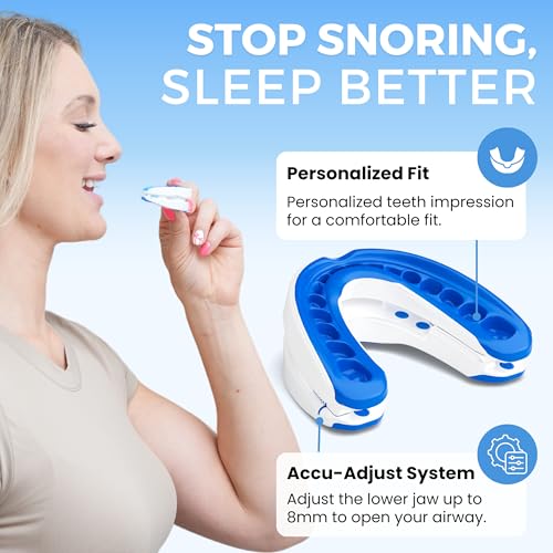 Anti Snoring Device by VitalSleep, Women\'s Size Snoring Solution, Personalized Snoring Mouth Guard, Adjustable Night Guard for Snoring, Comfortable Mouth Guard for Snoring - Made in USA - Thumbnail 7