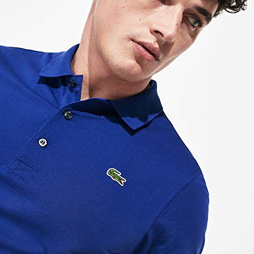 Camisa Polo Lacoste Regular Fit, Lacoste, Masculino, Azu Marinho Claro, P
