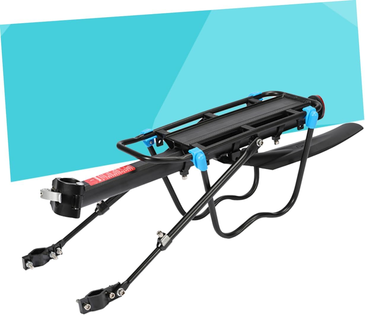 Mountain Bike Cargo Rack Lightweight Back Stand for Easy Installation Bike Rear Shelf for Outdoor Trips Luggage Transport