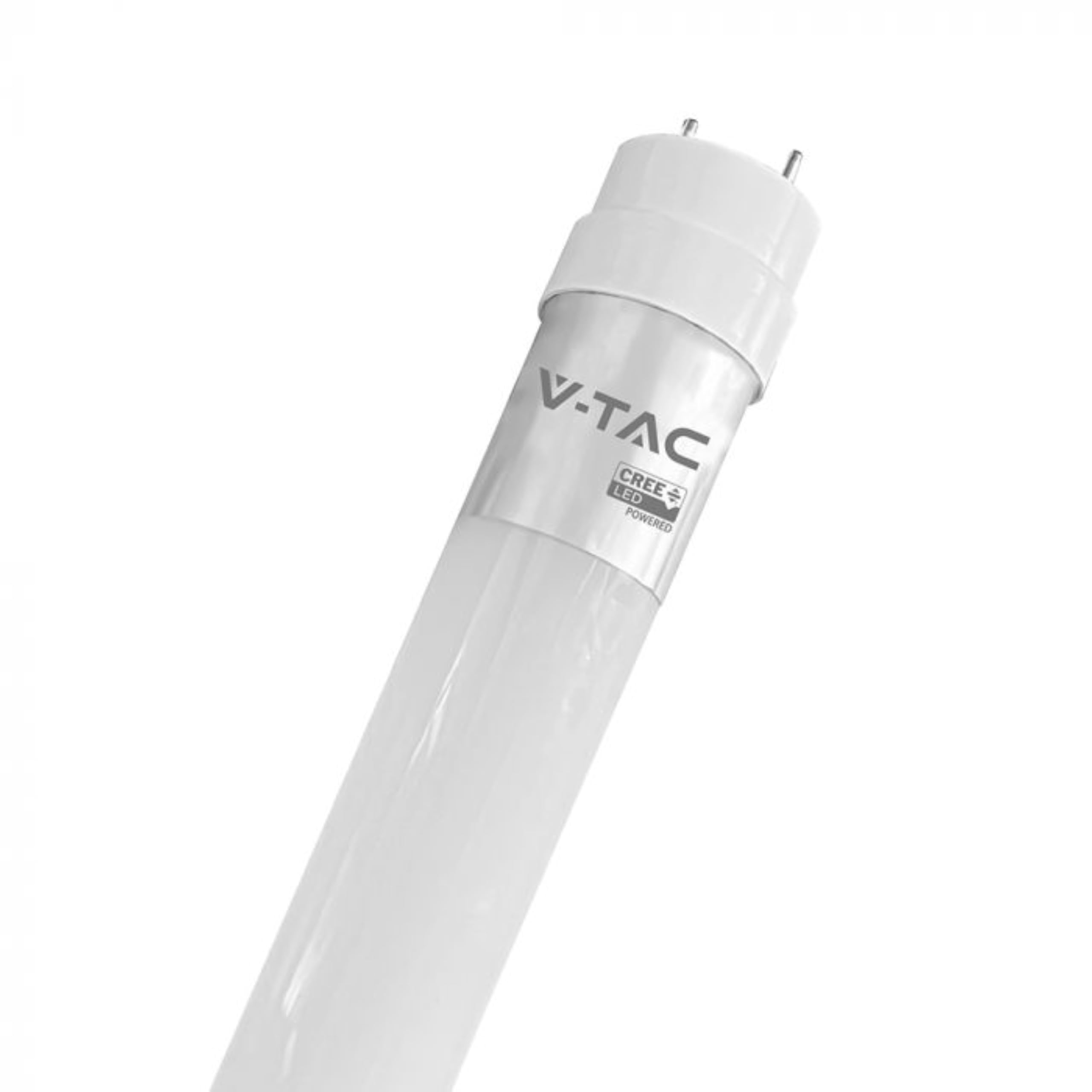 V-TAC 4 x lampa LED 60 cm – G13-9 W – [Chip CREE LED o wysokiej wydajności] 850 lumenów – lampa LED do sufitu, ściany lub garażu – rura LED w kształcie T8 – wymiana neonu – naturalne światło 4000 K