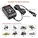 Suuwer 2-Amp Automatic Trickle Battery Charger, 12 Volt Lead-Acid or Lithium (LiFePO4) Smart Battery Maintainer for Car, Motorcycle, ATV, Boat, Lawn Mower and More