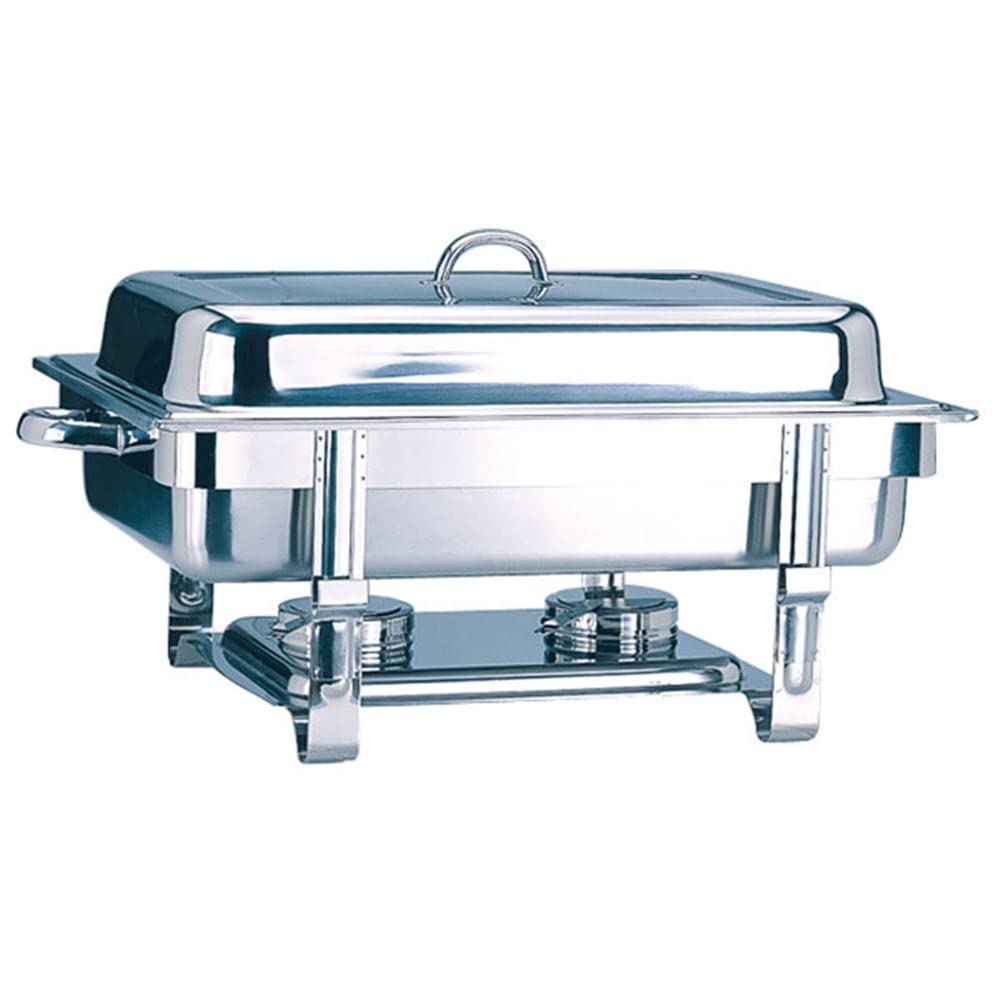 García de Pou 433.96 Chafing Dish Gastronorm 1/1 9 L, 63 x 35.5 x 27.3 Cm, Plateado