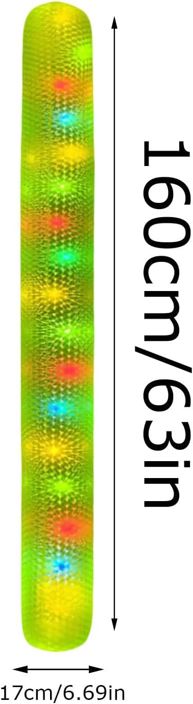 Vibrant Pool Noodles - 417g Giant Water Float Sticks, Durable Swimming Pool Toys, Lightweight Inflatable Float | Fun Noodle Flow for Beach Lake Party Swimming Water Sports Toy