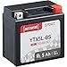 Produktbild Accurat Motorradbatterie YTX5L-BS - 12V, 5Ah, 100A, zyklenfest, wartungsfrei, Gel - Starterbatterie, Batterie in Erstausrüsterqualität für Rasentraktor, Roller, Motorrad, Quad