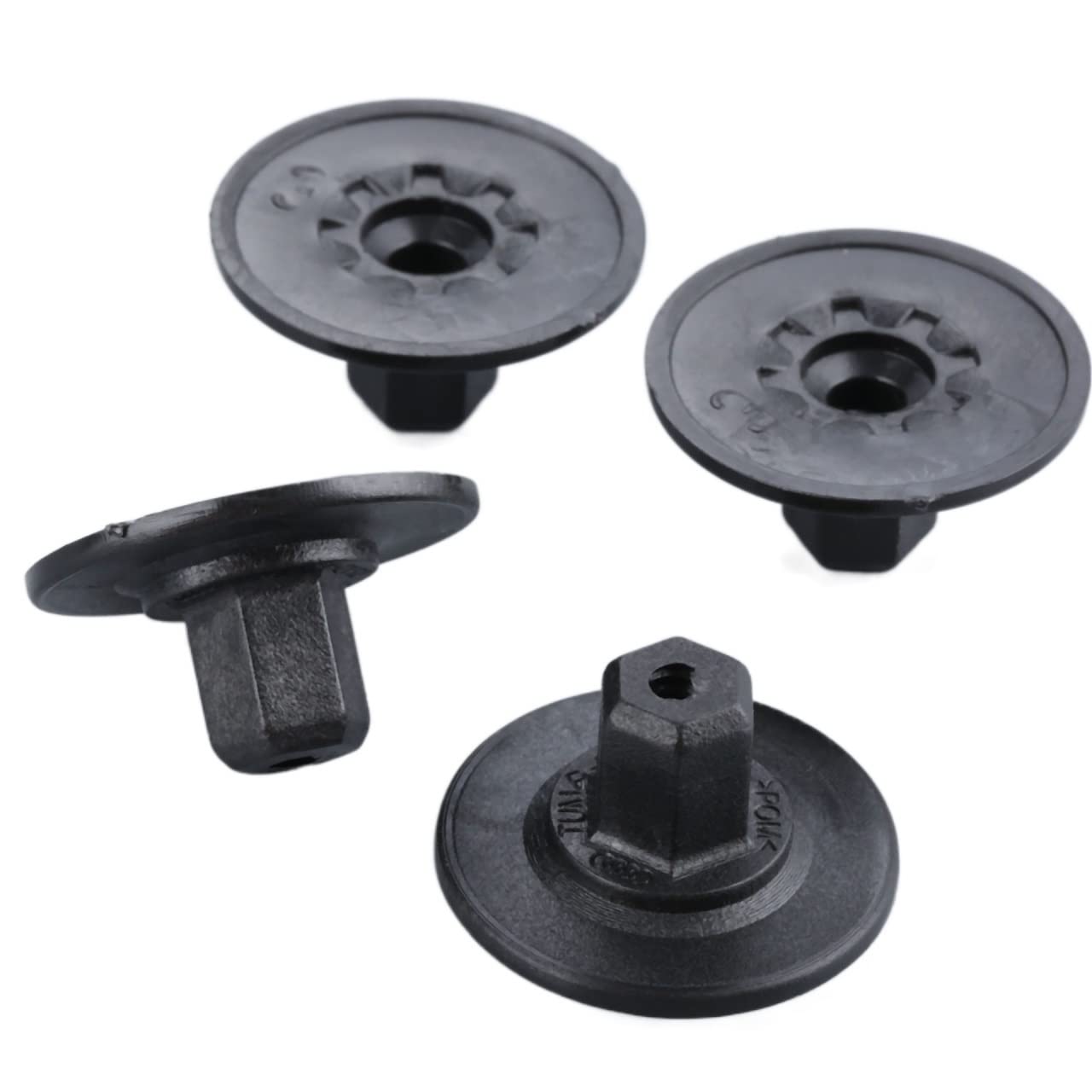 20 Pezzi Clip di Fissaggio Auto, Vi Autofilettanti, Tappi per Dadi Sedile per Audi, Rivetti in Plastica, Supporti per Vi Autofilettanti, Fermacuscini  34