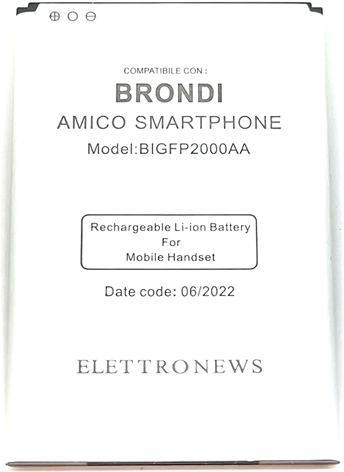 BRONDI - AMICO SMARTPHONE - NERO - Foto 7