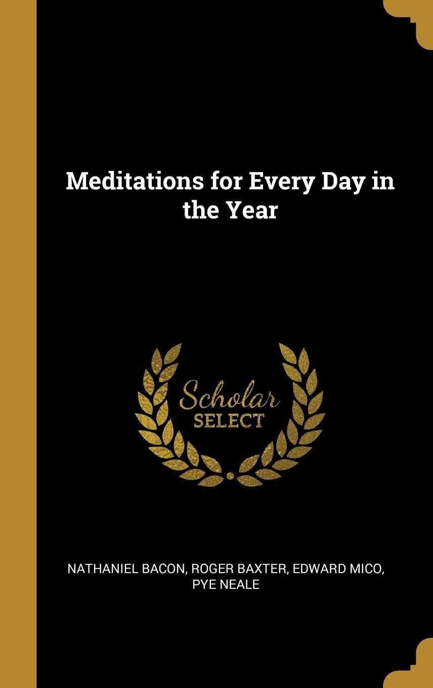 Meditations for Every Day in the Year