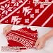KONVINIT Hunde Weihnachtspullover Warm Strickpulli mit Weihnachtsdruck Elastisch und Pflegeleicht, Ideal für Mittelgroße Hunde