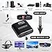 4K HDMI Splitter 1 in 2 Out, HDMI Splitter 1 to 2 Amplifier Duplicate/Mirror Screen Monitor Support EDID for HDMI 2.0b RGB 4:4:4 1080P/ 3D/ 4K for Xbox PS4 Fire Stick Roku Blu-Ray Player Apple TV