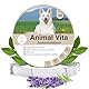 Animal Vita® Zeckenhalsband für Hunde [zuverlässiger Schutz vor Zecken] wasserdicht und verstellbar - bis zu 8 Monate Zeckenschutz mit 100% natürlichen Inhaltsstoffen, mit Zitroneneukalyptus