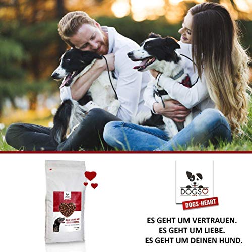 DOGS-HEART Kalb&Rind mit Süßkartoffel (5 kg) Hundefutter trocken Getreidefrei mit hohem Fleischanteil, Glutenfrei