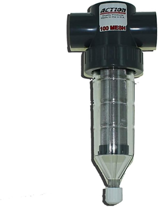 Action Machine 100 Mesh Stainless Steel Screen Filter 1 in. | AFI-1-100