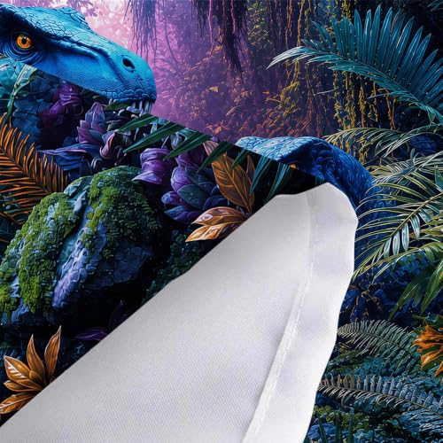 Image of Wathon Dinosaurs Shower Curtain for Kids Bathroom