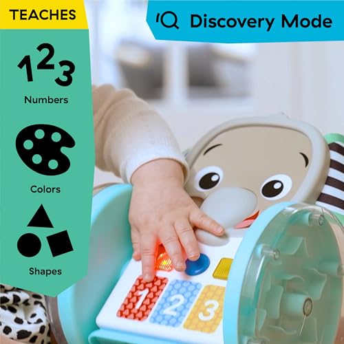 Image of Baby Einstein Chase & Tap Earl Crawling Baby Toy, with Mirror and Music, Ages 6 Months and Up