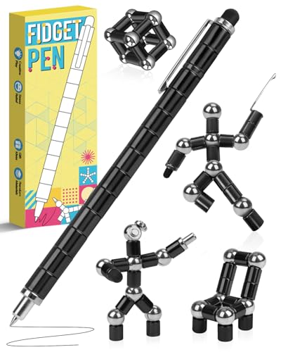 Stocking Stuffers for Teen Boys Girls Magnetic Fidget Pen: Gifts for Kids Men Husband Adults Magnetic Pens Toys Cool Gadgets Teenage Year Old Christmas Birthday Gift Ideas Fun Stress Relief Items