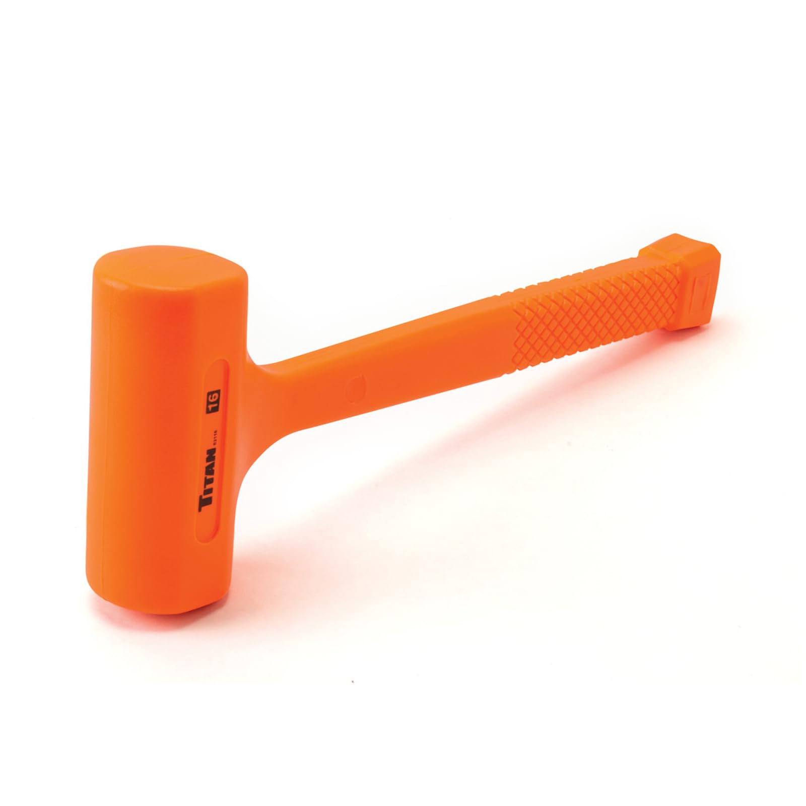 Amazon.com: Titan 63116 1lb Dead Blow Hammer with Steel Shot