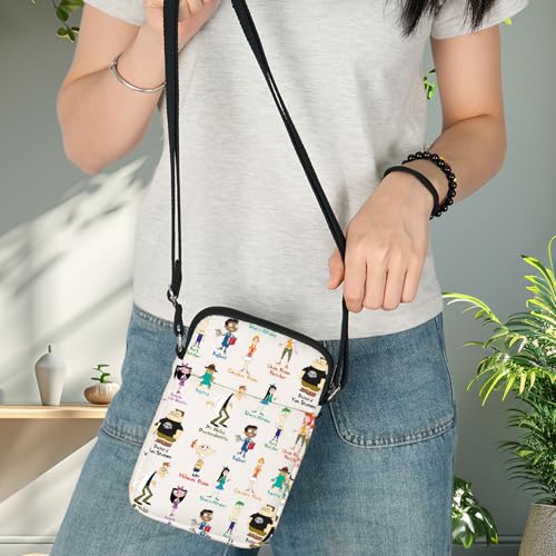 BWWKTOP Phineas Crossbody Bag Agent P Fans Gift Ferb Crossover Shoulder Bag Candace & Linda & Lawrence Gift4