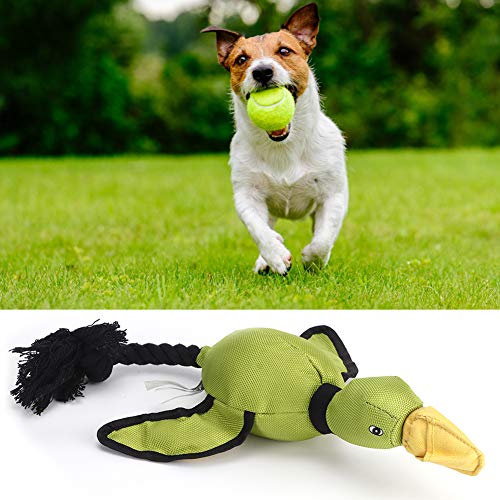 POCREATION Corda de algodão, brinquedo de cachorro, brinquedo de cachorro, retrátil para limpeza de