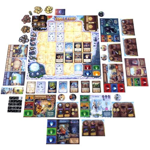 Juego de mesa cooperativo de fantasía y estrategia miniatura 5