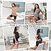 Happy.angel 4 Pack Women's Maternity Tops & T Shirts, Short Sleeve Pregnancy Clothes, Super Stretchy Ruched Tunic, & Crew Neck Pullover Blouses,Black+Deep Grey+Light Grey+Nude,Medium