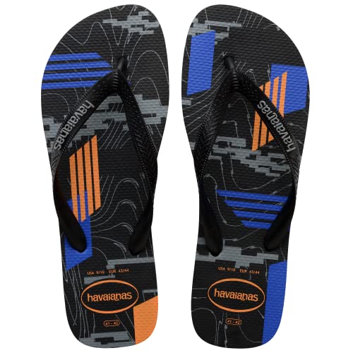 Chinelo Preto/Preto/Cinza Aco Trend Havaianas n° 41/42 Men