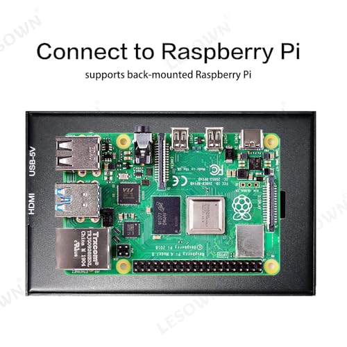 Image of 4.3 Inch Small Monitor 800x480 IPS Secondary Screen Mini Travel External Monitor LCD Portable Display for Laptop PC PS4 /5 Xbox Switch Raspberry Pi