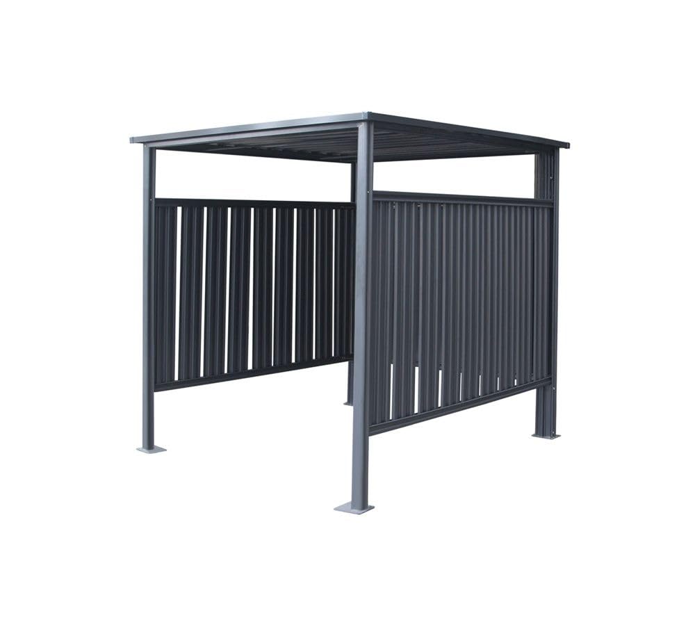 Westmann Allzwecküberdachung, Stahl, 200x180x210 cm, Grau