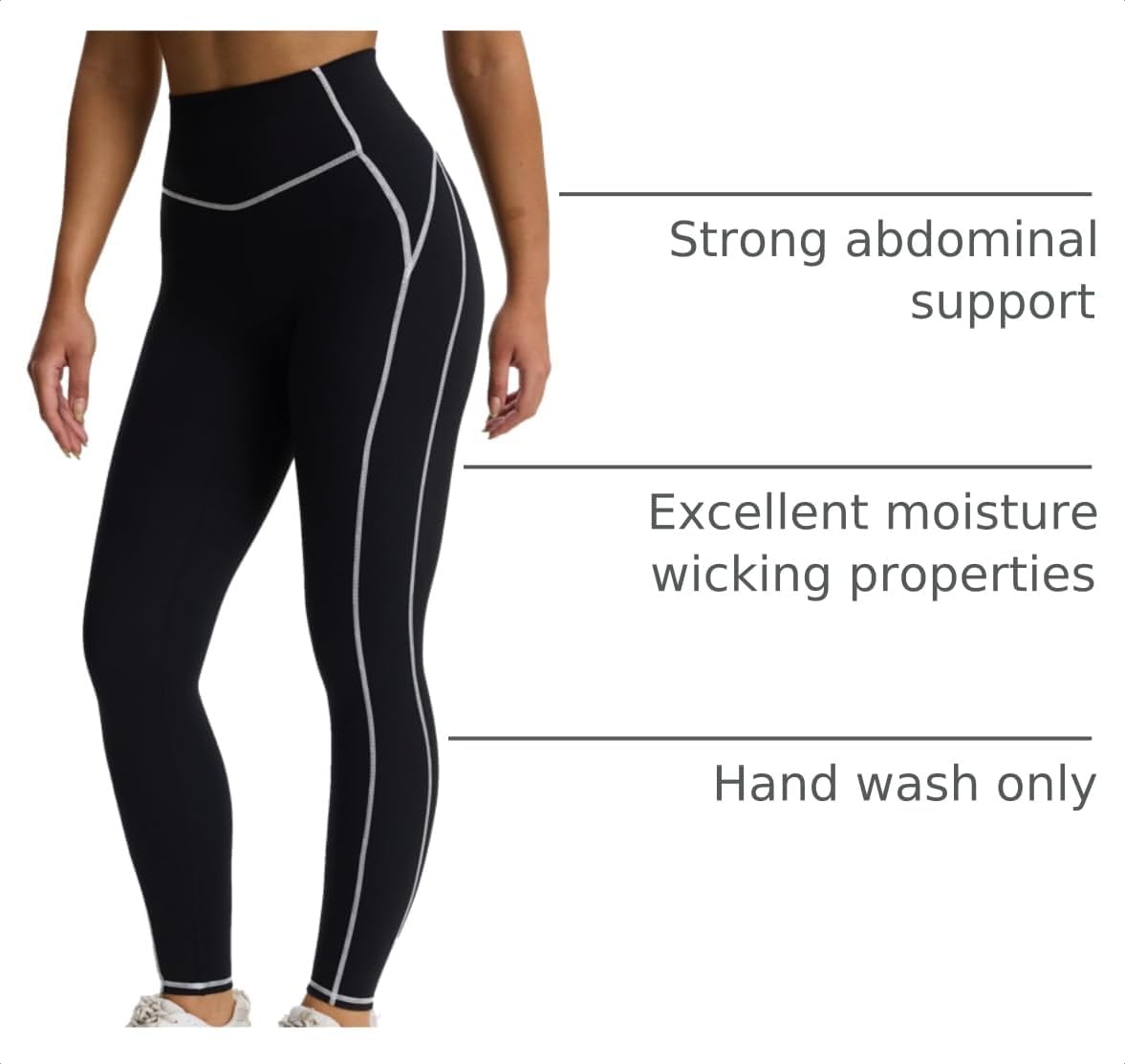 Aoxjox Women's Lexi Lined Leggings 26" image 4