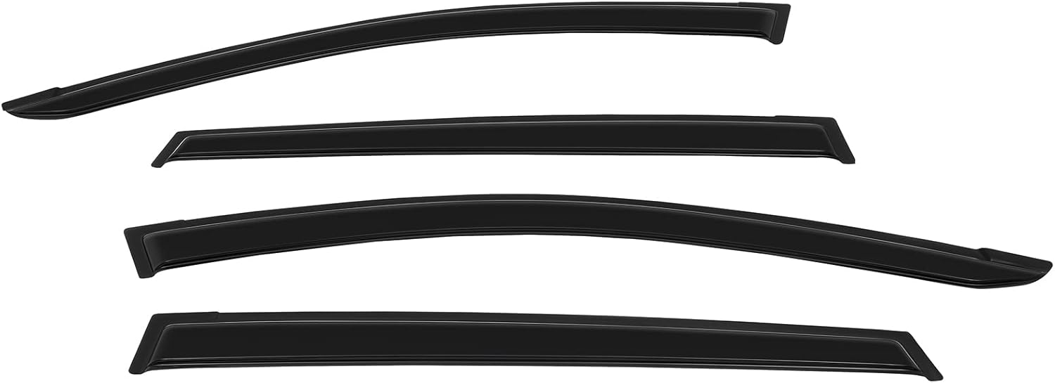 SCITOO Window Visors Outside Mount Window Visor Deflector Rain Guard Compatible with 2013-2018 for Toyota for RAV4 4Pcs Set