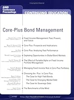 Core-Plus Bond Management 0935015582 Book Cover