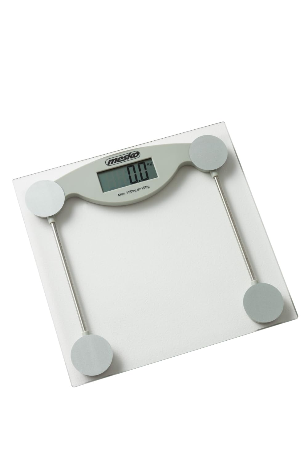 Mesko - Elektroniczna Waga łazienkowa – udźwig do 150 kg – dokładność 100 g
