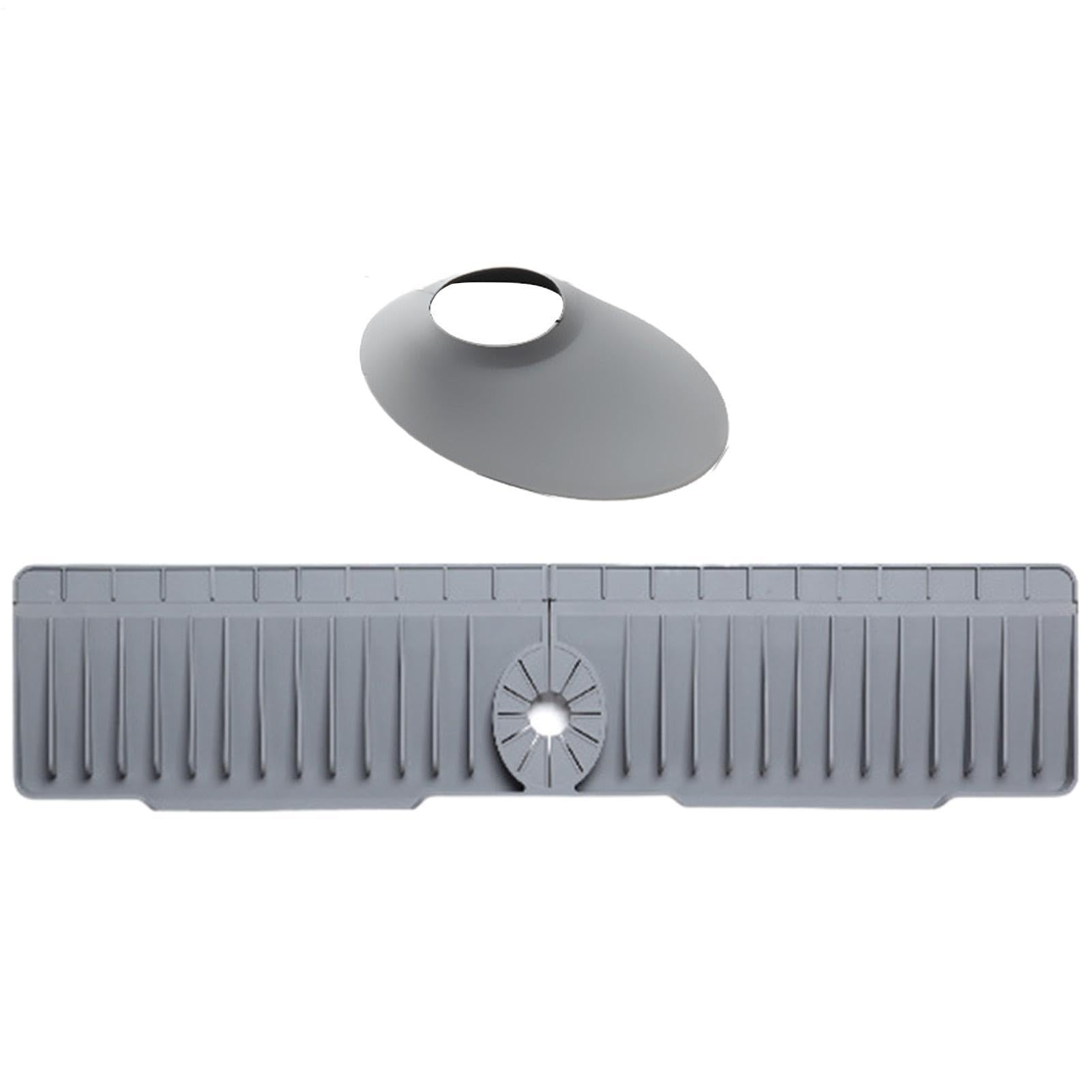 Protector de grifo que evita humedades y manchas de agua en la encimera