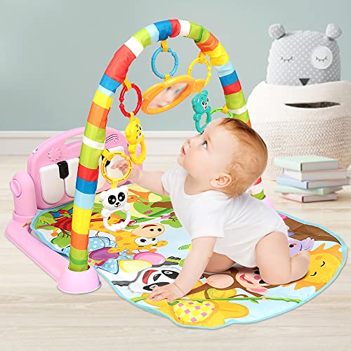 Tapis d'éveil bébé avec musique pour accompagner ses premiers sourires