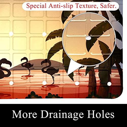 Tapis de bain antidérapant pour bébé avec trous de drainage - 3