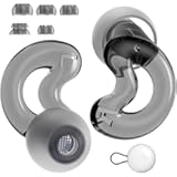 Ear Plugs for Noise Reduction - Discreet,Clear Speech Earplugs for Noise Sensitivity - 33dB Background Sound Relief Ear Stopper with Case for Overstimulated Parenting,Social Gathering,Work