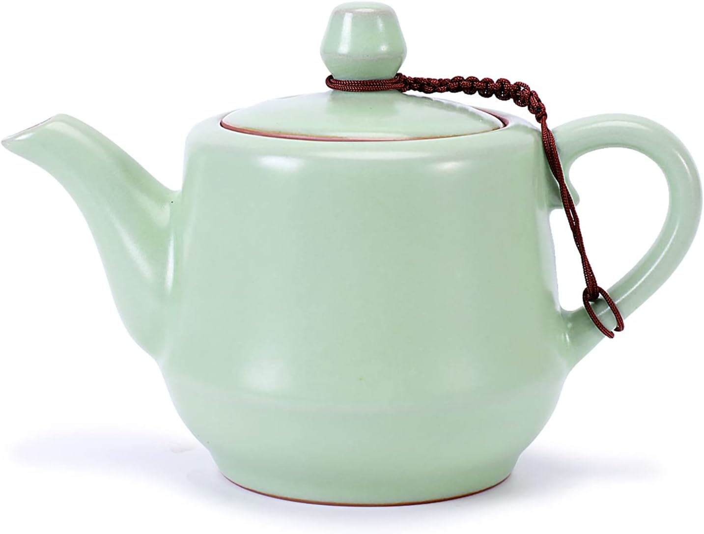 Amoysanli Teapot with Infuser Ceramic Tea Pot with Removable Stainless