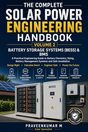 THE COMPLETE SOLAR POWER ENGINEERING HANDBOOK : VOLUME 2 BATTERY STORAGE SYSTEMS (BESS) AND BMS (The Complete Solar Power Engineering Handbook Series)